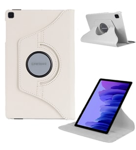 Lenovo Tab M7 7 inç Döner Standlı Tablet Kılıfı (Beyaz)