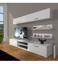 Decoraktiv Eko 5 Slm Dvd Tv Ünitesi Tv Sehpası (Beyaz)