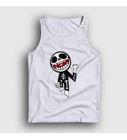 Presmono Unisex Sarı Bonesy Gorillaz Atlet 54309tt (Beyaz)