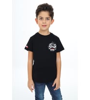 Toontoy Erkek Çocuk Baskılı Tişört (Siyah)