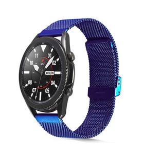Huawei Watch 3 / 3 Pro Kordon 22mm Metal Kordon 45 (Mavi)