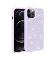 Apple iPhone 13 Pro Max Kılıf Parlak Taşlı Tasarım Zore Ston Kılıf (Lila)
