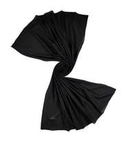 Mim Eşarp - Akmoda Bambu Kraş Kadın Şal 80x190 cm (Siyah)