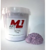 M1 ART Kokulu Taş Tozu 1kg - (kokusuzdur) (Lila)