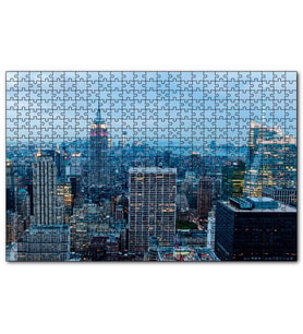 Cakapuzzle New York Havalı Binalar  Puzzle Yapboz MDF (Ahşap) (500 Parça)