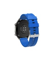 Huawei GT - GT 2 - Honor Magic Watch 2 46mm Akıllı Saat Silikon Kordon (Mavi)