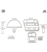 Meriç® Ford Cargo 1838T Ön Torpido Kaplama Maun 18 Parça 2007-2015 (Alüminyum)