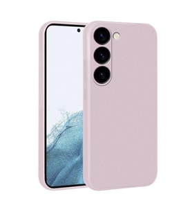 Galaxy S23 Plus Kılıf Zore Premier Silikon Kılıf (Rose)