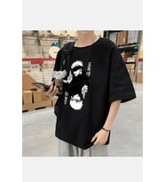 Jujutsu Kaisen Gojo Black Design Tişört (Siyah)