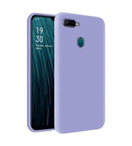 Oppo A5s Kılıf Kamera Korumalı Silikon Rubber Arka Kapak (Lila)
