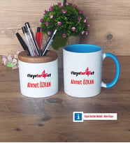 Fizyoterapist Kalemlik, Kupa Bardak T Kişiye Özel Hediye (Model 7)