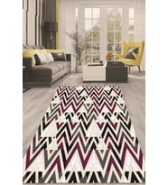 Dijital Kaymaz Taban Yıkanabilir Modern Renkli Salon Halısı Mutfak Halısı Yolluk ND-HT-777 (Bordo)