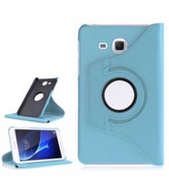 Galaxy Tab 4 T280 Zore Dönebilen Standlı Tablet Kılıfı (Yeşil)