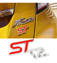 Ford St Bagaj Logo Arma Amblem Fiesta Focus Paslanmaz Çelik (Kırmızı)