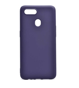 Oppo AX7 Kılıf Soft Mat Premier Case (Lacivert)