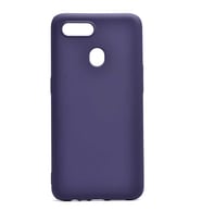 Oppo AX7 Kılıf Soft Mat Premier Case (Lacivert)