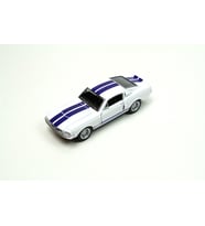 Kinsmart 1967 Shelby GT500 Çekbırak Diecast Model Araba (Beyaz)