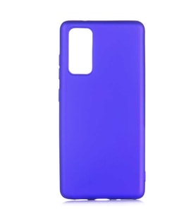 Samsung Galaxy S20 FE Kılıf Soft Mat Premier Case (SAKS MAVI)