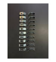Zebra & Stor Perde 3.5 cm Plastik Portray 20 Adet Beyaz (Gri)