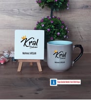 Kral Babam Babaya Hediye Dekoratif Taş, Kupa Bardak Kırmızı Hediye (Model 9)