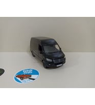 Mercedes Sprinter Metal Model Oyuncak Araba 13 Cm ( ÖZEL PLAKALI ) (Siyah)