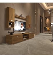Decoraktiv Eko 5da Mdf Dvd Tv Ünitesi Tv Sehpası (PERA MODA)