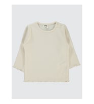 Civil Baby Kız Bebek Sweatshirt 6-18 Ay Kırmızı (Çok Açık Fildişi)