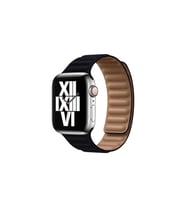 BİPOWER Apple Watch 38-40mm KRD14 Deri Kordon (Lacivert)