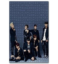 Cakapuzzle BTS Kore Pop Asi Kıyafetler Puzzle Yapboz MDF (Ahşap) (1000 Parça)