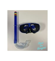 Çocuk Şnorkel Set 3 ile 7 Yaş Arası Deniz ve Havuz Maske Seti (Çok Renkli)