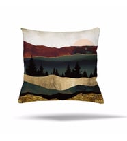 Geometrik Kilim Etnik Desen Afrika Gizli Fermuarlı Yastık Kılıfı Kırlent Kılıfı Koltuk Yastık Kılıfı (Gri - Yeşil)