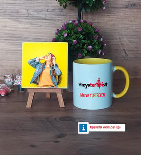 Fizyoterapist Fotoğraflı Dekoratif Taş, Kupa Bardak Beyaz Hediye Fizyoterapistler Günü Hediyesi (Model 7)