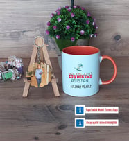 Diş Hekimi Asistanı Kupa Bardak Beyaz ve Fotoğraflı Ahşap Anahtarlık Hediye Diş Hekimi Asistanına Hediye (Model 13)
