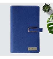 İsme Özel Exclusive Organizerli Defter - Renk Seçenekli (Mavi)