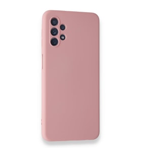 Samsung Galaxy A52 Lansman Kılıf Nano içi Kadife Silikon (Pembe)