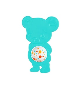 Enfal LC Babyzz Sevimli Ayıcık Diş Kaşıyıcı & Top Çıngırak LC-30860 (Turkuaz)