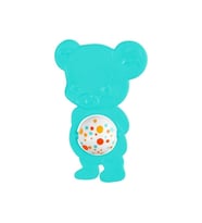 Enfal LC Babyzz Sevimli Ayıcık Diş Kaşıyıcı & Top Çıngırak LC-30860 (Turkuaz)