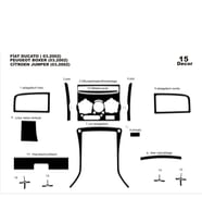Meriç® Citroen Boxer Ön Torpido Kaplama Maun 11 Parça 2002-2006 (Piano Black)