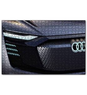 Cakapuzzle Audi Sağ Ön Detay  Puzzle Yapboz MDF (Ahşap) (1000 Parça)
