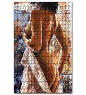Cakapuzzle Emeric I. Toth Tarafından Çıplak 07 Görseli Puzzle Yapboz MDF (Ahşap) (1000 Parça)