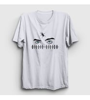 Presmono Unisex Sarı Spider Billie Eilish T-Shirt 154810tt (Beyaz)