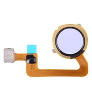 Xiaomi Uyumlu Redmi 12C Parmak İzi Okuyucu Flex 22120RN86G Mavi (Mor)