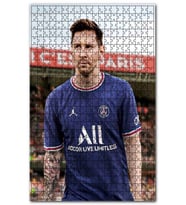 Cakapuzzle Messi PSG Sahada Puzzle Yapboz MDF (Ahşap) (500 Parça)