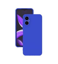 Omix X5 Kılıf Kamera Korumalı Silikon Rubber Arka Kapak (Mavi)