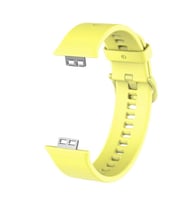 Huawei Watch Fit Kordon Spor Silikon Kordon Mix 43 (Sarı)