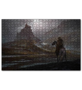 Cakapuzzle Yorgun Savaşçının Kaleye Dönüşü  Puzzle Yapboz MDF (Ahşap) (255 Parça)
