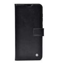 Xiaomi Redmi Note 13 Pro 4G Kılıf Standlı Kapkalı Cüzdan Kopçalı Kar Deluxe (Siyah)