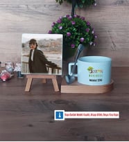 Orman Mühendisi Fotoğraflı Dekoratif Taş, Kupa Bardak Beyaz Hediye (Model 8)