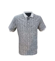 Pool Harvest Erkek Polo Yaka Kısa Kol T-shirt 12-5427 - Siyah - M (Beyaz)