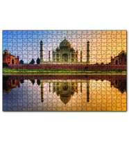 Cakapuzzle  Tac Mahal Görseli  Puzzle Yapboz MDF (Ahşap) (1000 Parça)